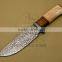 CITIZEN KNIVES, BEAUTIFUL CUSTOM HAND MADE DAMASCUS STEEL HUNTING KNIFE