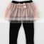 fashionable baby leg warmers with skirt infant product high quality tights wholesale Japanese children leggings with skirt