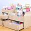 Eco-Friendly Makeup Cosmetic Organizer Desk Decor Storage Box