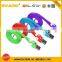 Support ios8 1m 3ft Flat Noodle usb charger cable for IPHONE 5 6
