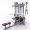 Commercial Gym Equipment 4 Station Multi Gym TZ-4019 Multi Jungle 4 Stacks