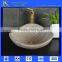 Natural sanitary art basin for construct decoration