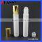 Hot Sale 1/3Oz White Plstic Screw Cap Roll-On Plastic Bottles 10Ml Plastic Cap Roll On Bottles For Perfume