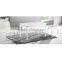 2015 TOP black tempered design glass coffee table