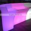 Party light decoration cocktail counter led round bar table for bar