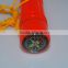 Electric fire starter flint fire starter type flint magnesium fire starter with compass and whistle function