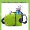 Popular Good quality waterproof Green waist bags with bottle polyester bags