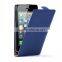 2014 New Leather flip cover mobile phone case for sony xperia z3 mini