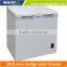 128L singel temperature solar deep freezer solar powered deep freezer