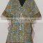 Women Fashionable Kaftan Designer Sexy Girls Wear Poncho Indian Handmade Block Printed Caftan Girls Top Casual Wear Dress