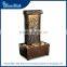 Fashion customized indoor water fountain with warm LED light