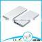 Best selling silver color power bank 8000mah power bank OEM charger                        
                                                                                Supplier's Choice
