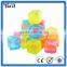High quality Recycling food grade plastic/acrylic ice stones/cubes for red wine