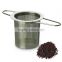 Promotional Gift Green Tea Infuser 304 Stainless Steel Simple Modern Tea Infuser Tea Strainer with Lid