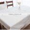 Hand embroidered white cotton table cloth No.15