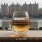 Heat resistant Pyrex glass double wall drinking glass