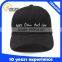 Custom High Quality 6 Panel Cap Baseball With 3D Embroidery Logo