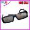 Passive 3d glasses plastic refractive glasses plastic 3d glasses for tcl