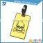 Tag Type Travel Soft Pvc Luggage Tag Shoes Hang Tag Printing