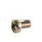 Carbon steel Pan head screws with cross drive DIN7985
