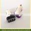 Factory supply Brand New 3 port plug in USB car charger with customized colors for mobile phone