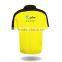 95 spandex 5 cotton fluorescent yellow polo t shirts