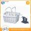 lowrider bicycle parts quick release bicycle bracket/willow wicker bike baskets
