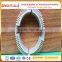 Customized 6063 series round led strip bulb aluminium extrusion hollow heat sink