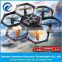 RC hobby radio control style 2.4GHz plastic medium hexacopter red blue black hexa drones