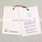 Anti-counterfeiting Printing paper tags two card paper hangtag with string