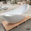 good quality solid surface acrylic free standing shower bath tub