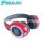 ce support oem foldable stereo bluetooth headset headphones tf and fm