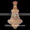 Antique Gold Empire Large Cheap Crystal Chandeliers for Centerpiece
