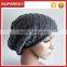 A-165 knit slouchy beanie hat women knitted floppy hat open knitting slouchy hat