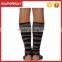 A-82 Non skid knee high pilates socks highyoga athletic socks yoga socks without heel