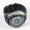 Stainless steel back water resistant quartz watch