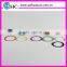 Silicone loom bands bracelet / Mini loom rubber bands/ DIY charm bracelet/colorful smart bracelet