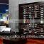 decoration for wine shop garenne shopfitting display cabinet wood