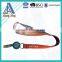 PVC horizontal or upright transparent badge holder with lanyards