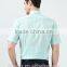 Men's Classical casual business stripe short sleeve shirt