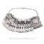 Fashion Retro Exaggerated Coins Tassel Necklace