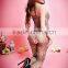 Sexy Sheer Leopard Print Pattern Open Crotch Bodystocking Lingerie                        
                                                Quality Choice