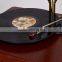 classic nostalgic wooden gramophone with MP3 CD player