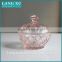 small pink glass jar with lids glass candle jar