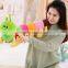 Creative Lovely Cartoon Kid's Birthday Festival Present Colourful Rainbow Caterpillar Modeling Plush Toy Doll Pillow Cushion