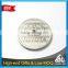 China Supplier metal cut out embossed shopping cart euro trolley coin