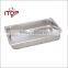 commercial stainless steel different size Gastronorm Pans