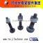 Sets of tor shear type high strength bolt hexagon nut and plain washer