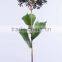 64 cm Plastic Hydrangea Spray with 4 Printed Leaves Artificial Flower