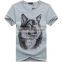 Custom Short Sleeve bulk Blank Plain White 100% Cotton T Shirt with low moq and cheap price